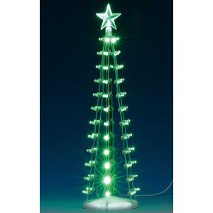 Christmas Shop Online - Lemax - Green Lighted Silhouette Tree