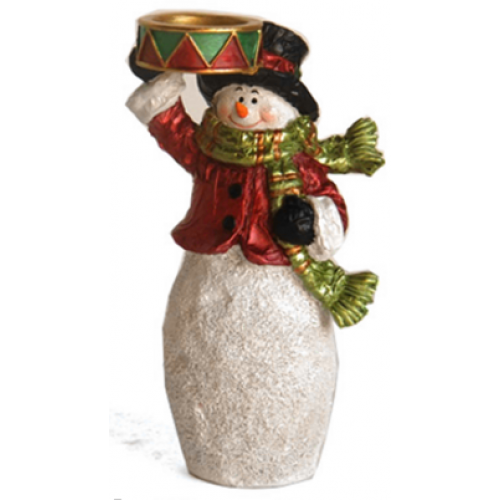 20.5cm Snowman Tea Light Candle Holder